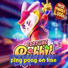 ping pong on line